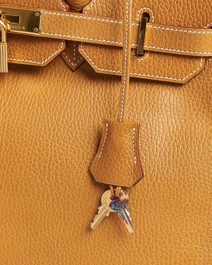 Heren | Pre-Owned & Vintage Bags | Hermès Pre-Owned | Birkin 35 Ardennes Gold