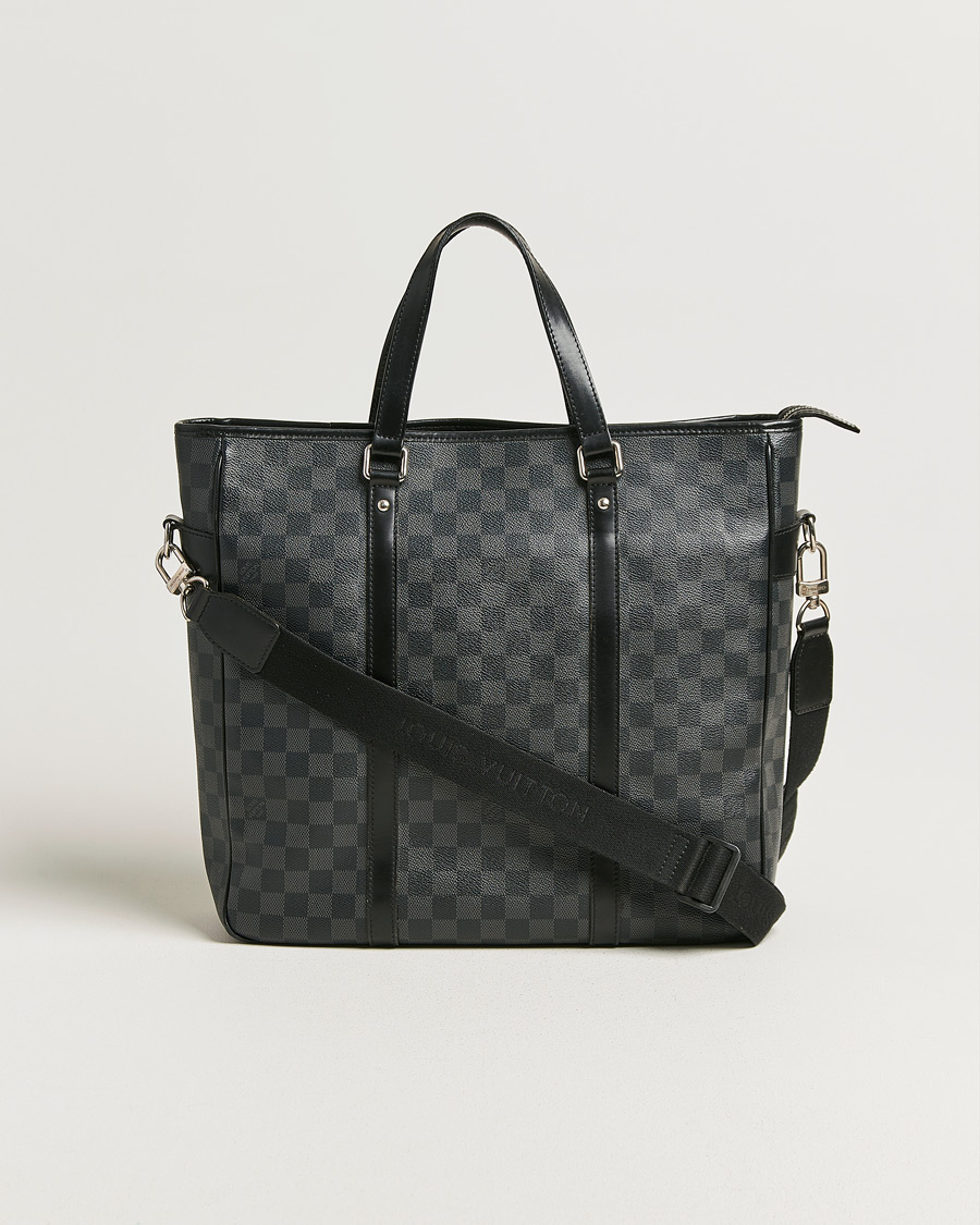 Heren | Pre-Owned & Vintage Bags | Louis Vuitton Pre-Owned | Tadao Tote Bag Damier Graphite