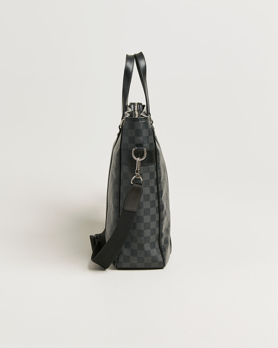 Heren | Pre-Owned & Vintage Bags | Louis Vuitton Pre-Owned | Tadao Tote Bag Damier Graphite