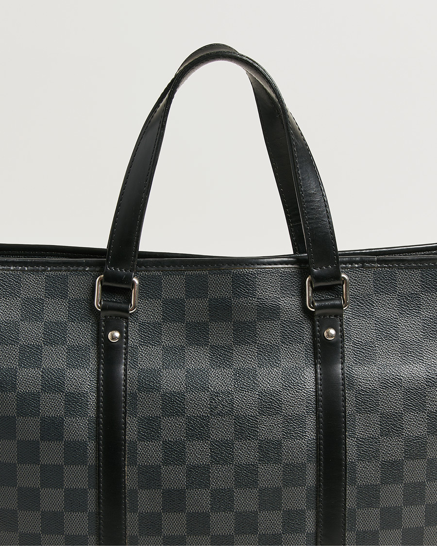 Heren | Pre-Owned & Vintage Bags | Louis Vuitton Pre-Owned | Tadao Tote Bag Damier Graphite
