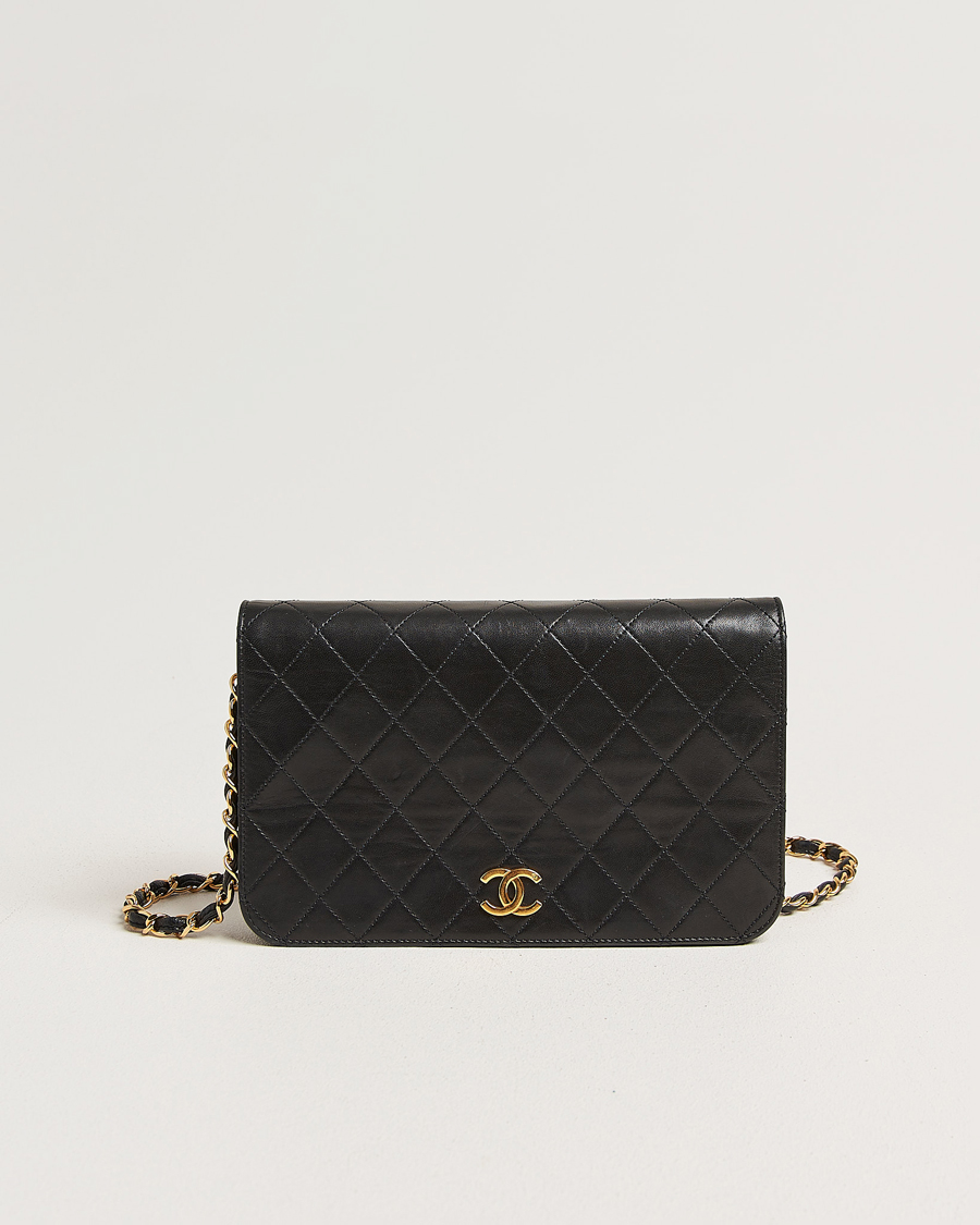 Heren | Pre-Owned & Vintage Bags | Chanel Pre-Owned | Classic Single Flap Bag Lambskin Small Black