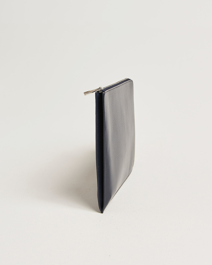 Heren | Pre-Owned & Vintage Bags | Louis Vuitton Pre-Owned | Porte Documents Epi Leather Navy