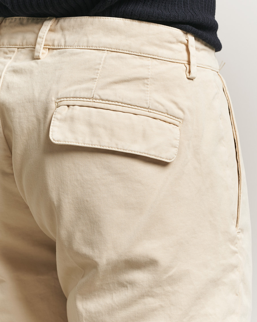 Heren | Broeken | Massimo Alba | Ionio Cotton Trousers Light Beige