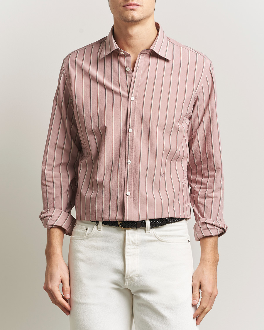 Heren | Overhemden | Massimo Alba | Genova Striped Shirt Old Rose