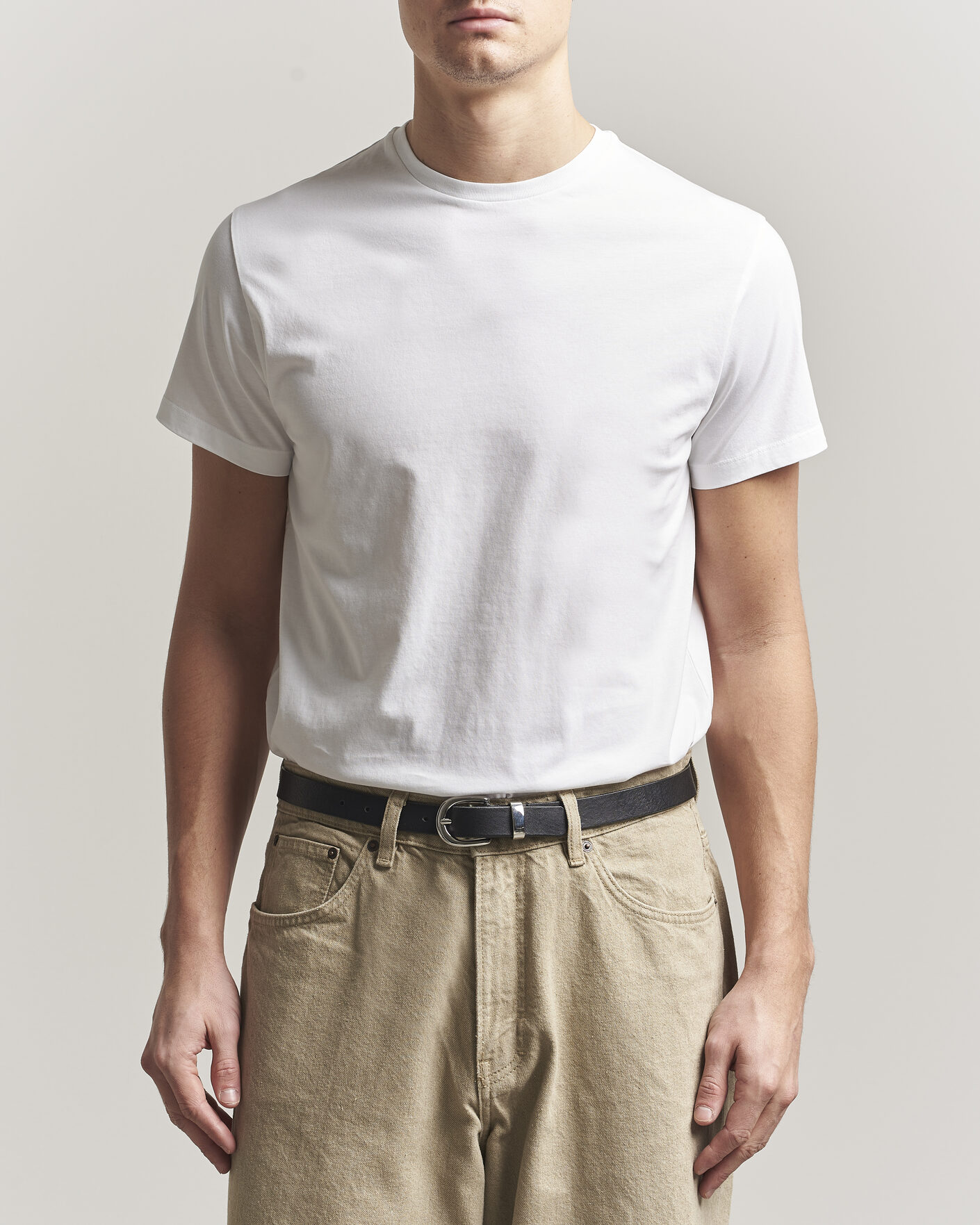 Heren | T-shirts | Jil Sander | Short Sleeve Basic T-Shirt White