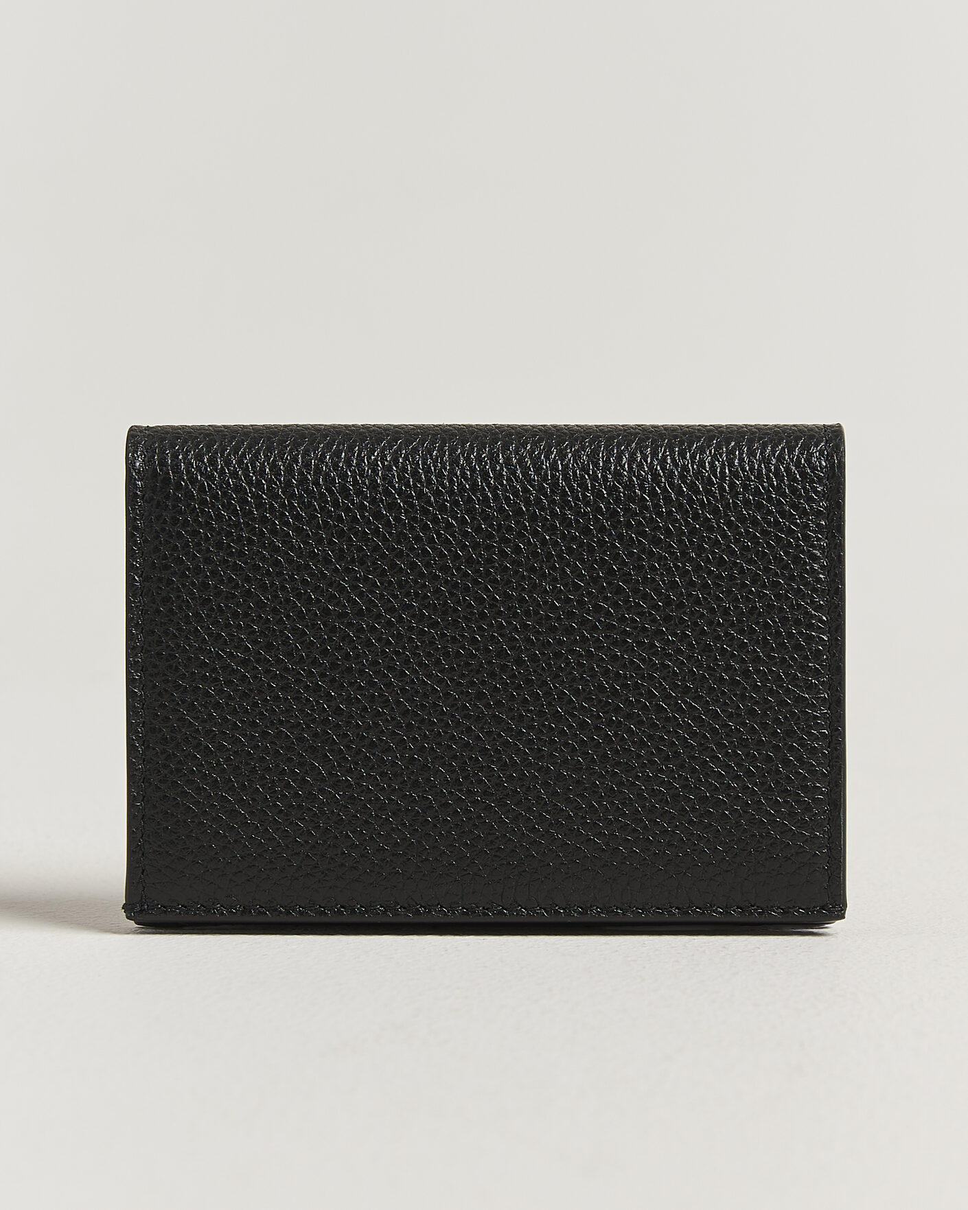Heren | Portemonnees | Jil Sander | Grain Leather Card Holder Black
