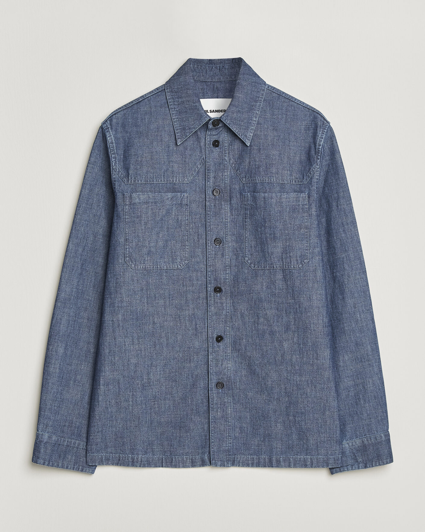 Heren | Overhemden | Jil Sander | Denim Overshirt Indigo Blue