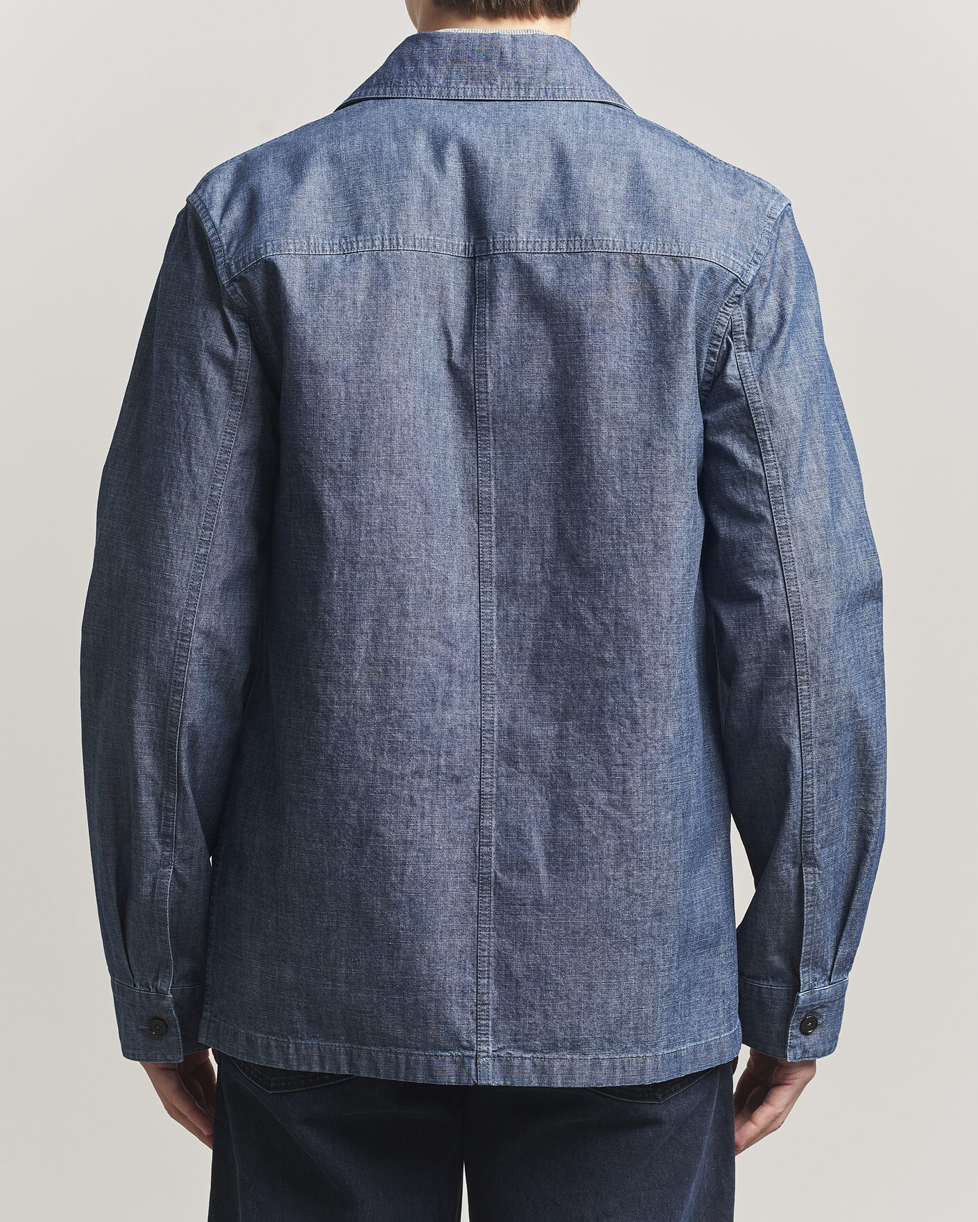 Heren | Overhemden | Jil Sander | Denim Overshirt Indigo Blue