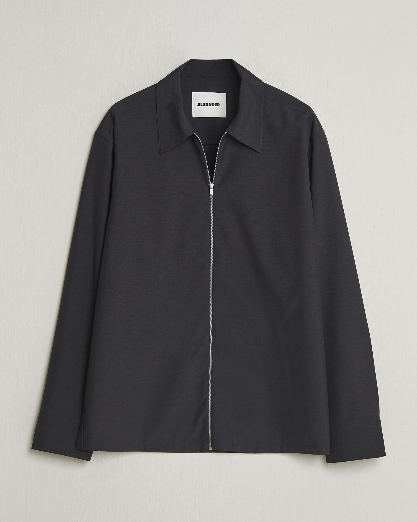 Heren | Overhemden | Jil Sander | Zip Shirt Blouson Navy