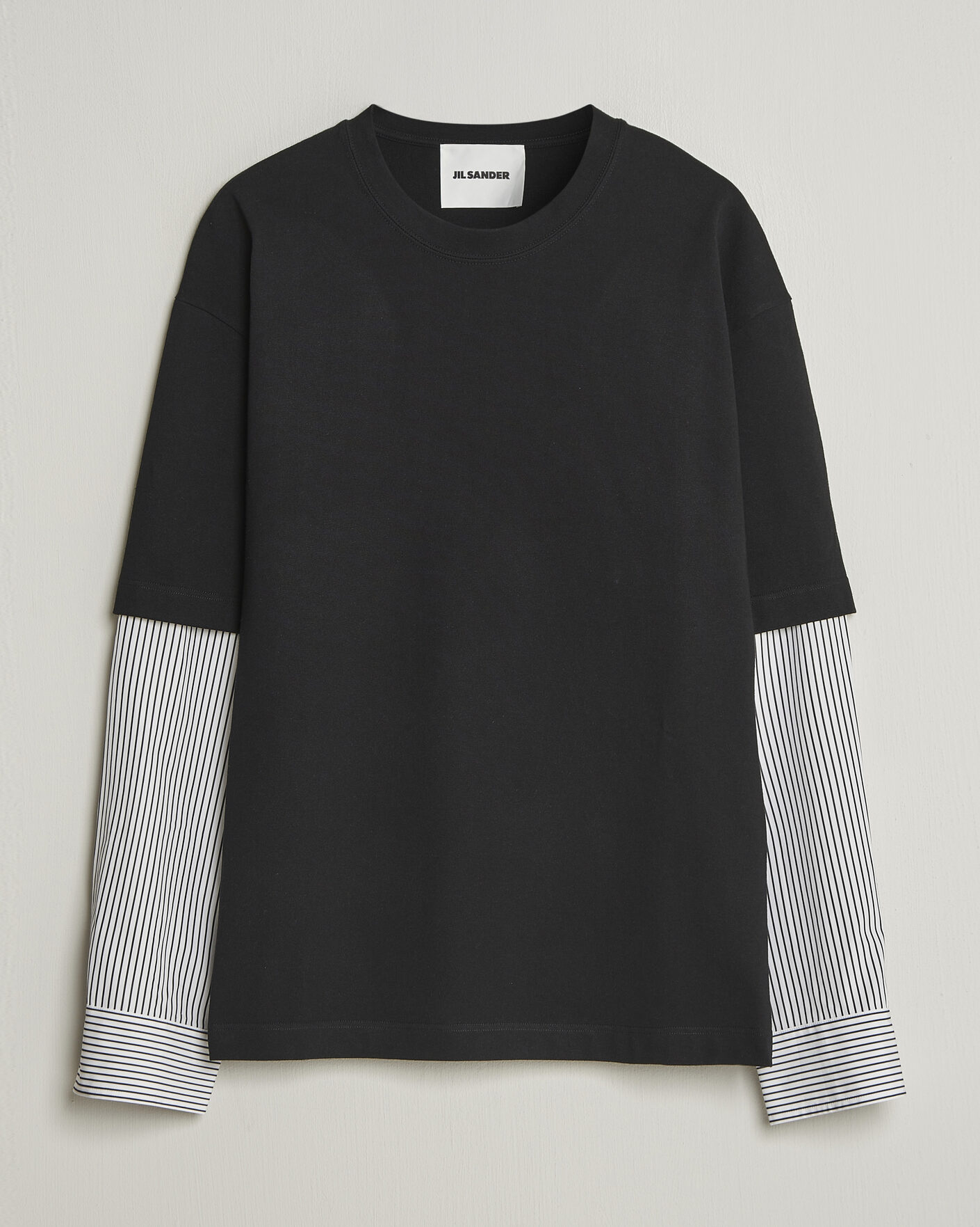 Heren | T-shirts | Jil Sander | Long Sleeve T-Shirt Black