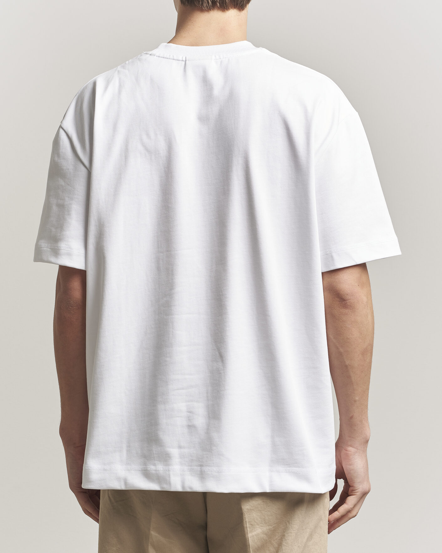 Heren | T-shirts | LES DEUX | Carl Heavyweight T-Shirt White