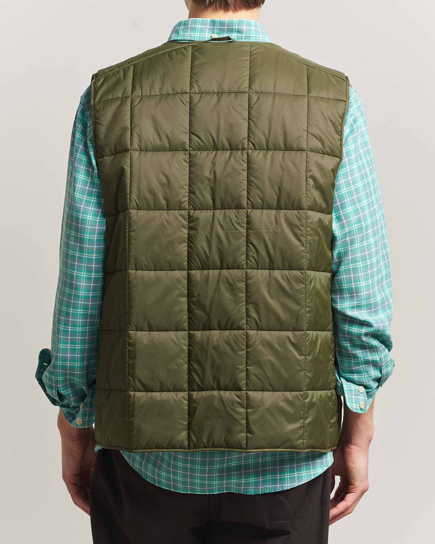 Heren | Gilets | LES DEUX | Matt Quilted Vest Olive Night
