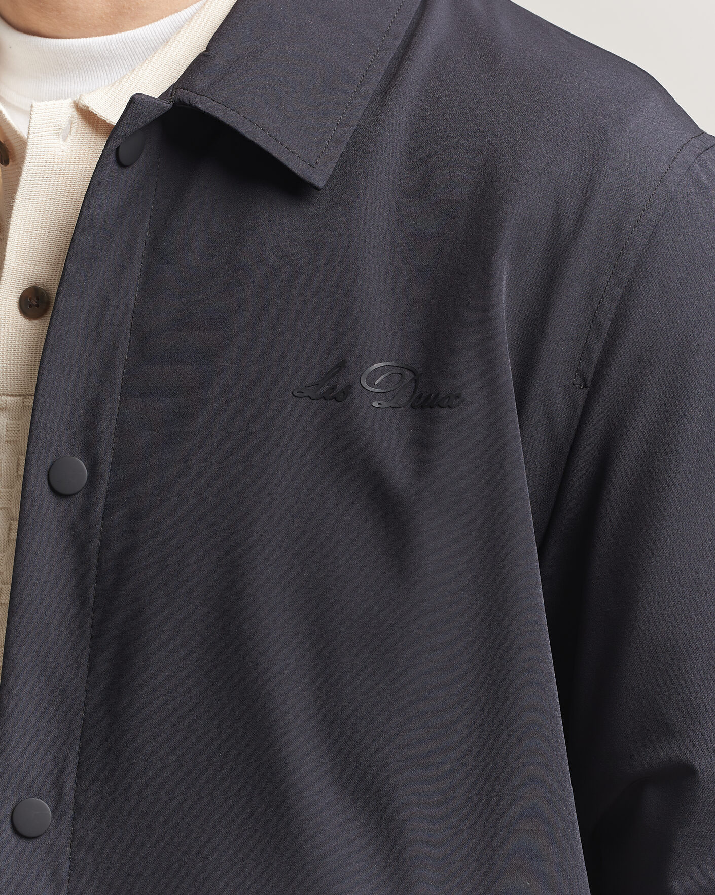 Heren | Jassen | LES DEUX | Idris Coach Jacket Black