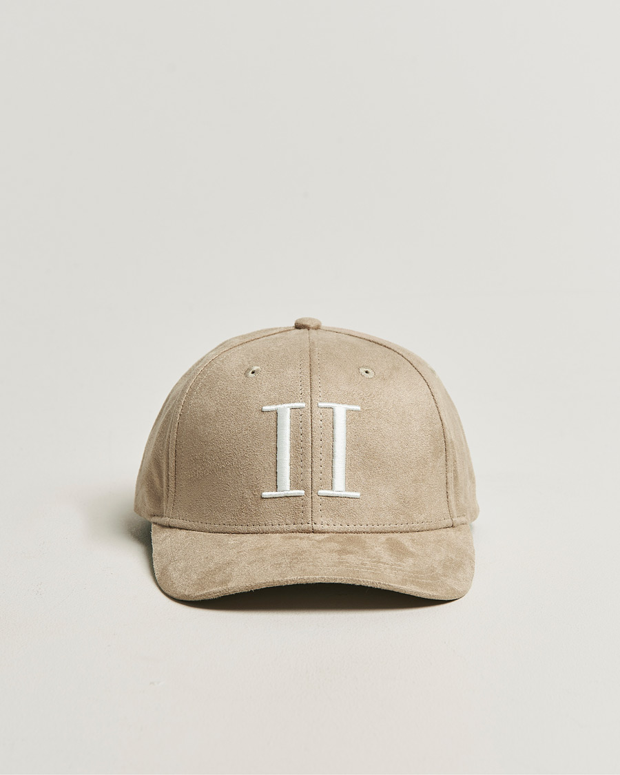 Heren | Hoeden en petten | LES DEUX | Encore Suede Baseball Cap Dark Sand