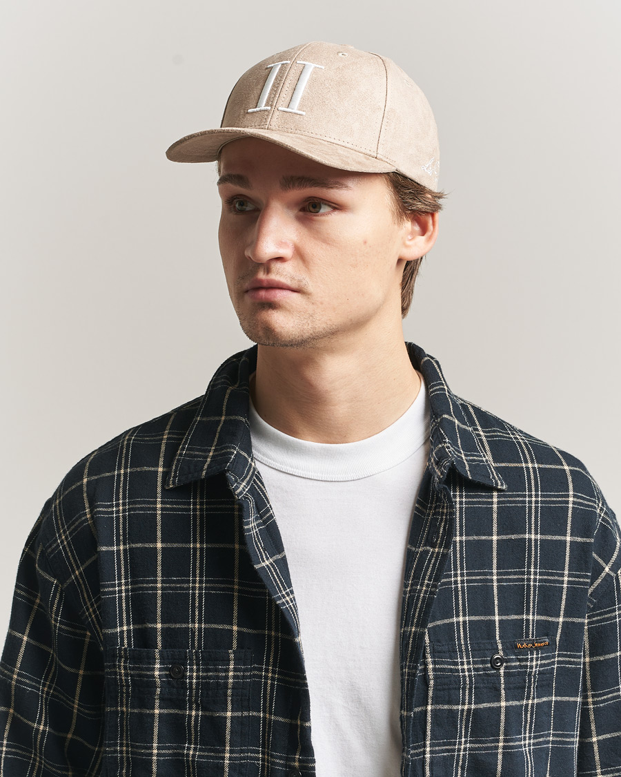 Heren | Hoeden en petten | LES DEUX | Encore Suede Baseball Cap Dark Sand