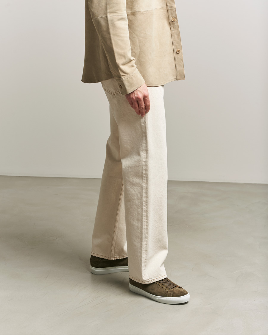 Heren | Sneakers | LES DEUX | Theodor Suede Sneakers Teak Brown