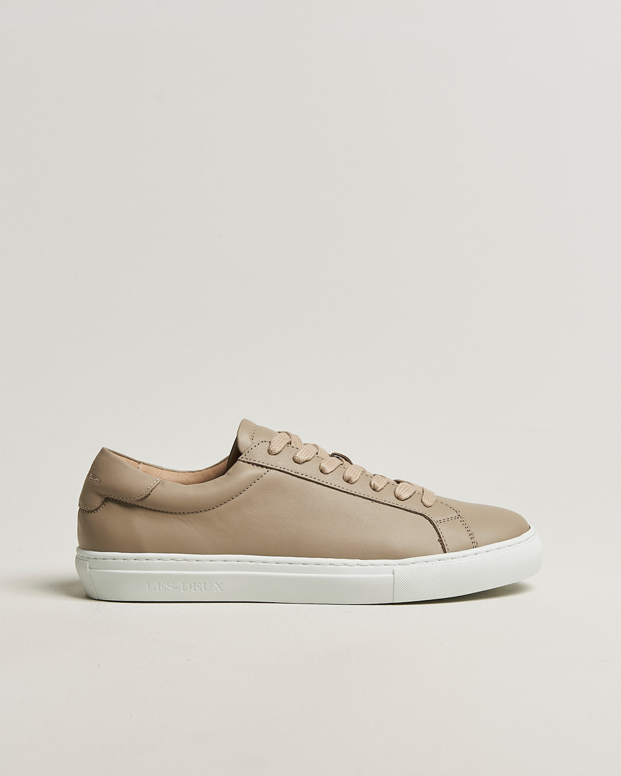 Heren | Sneakers | LES DEUX | Theodor Leather Sneakers Irish Cream Beige