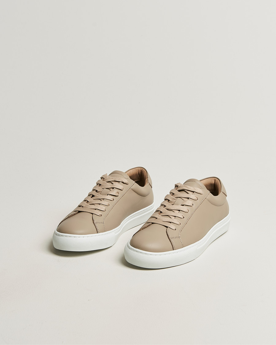 Heren | Sneakers | LES DEUX | Theodor Leather Sneakers Irish Cream Beige
