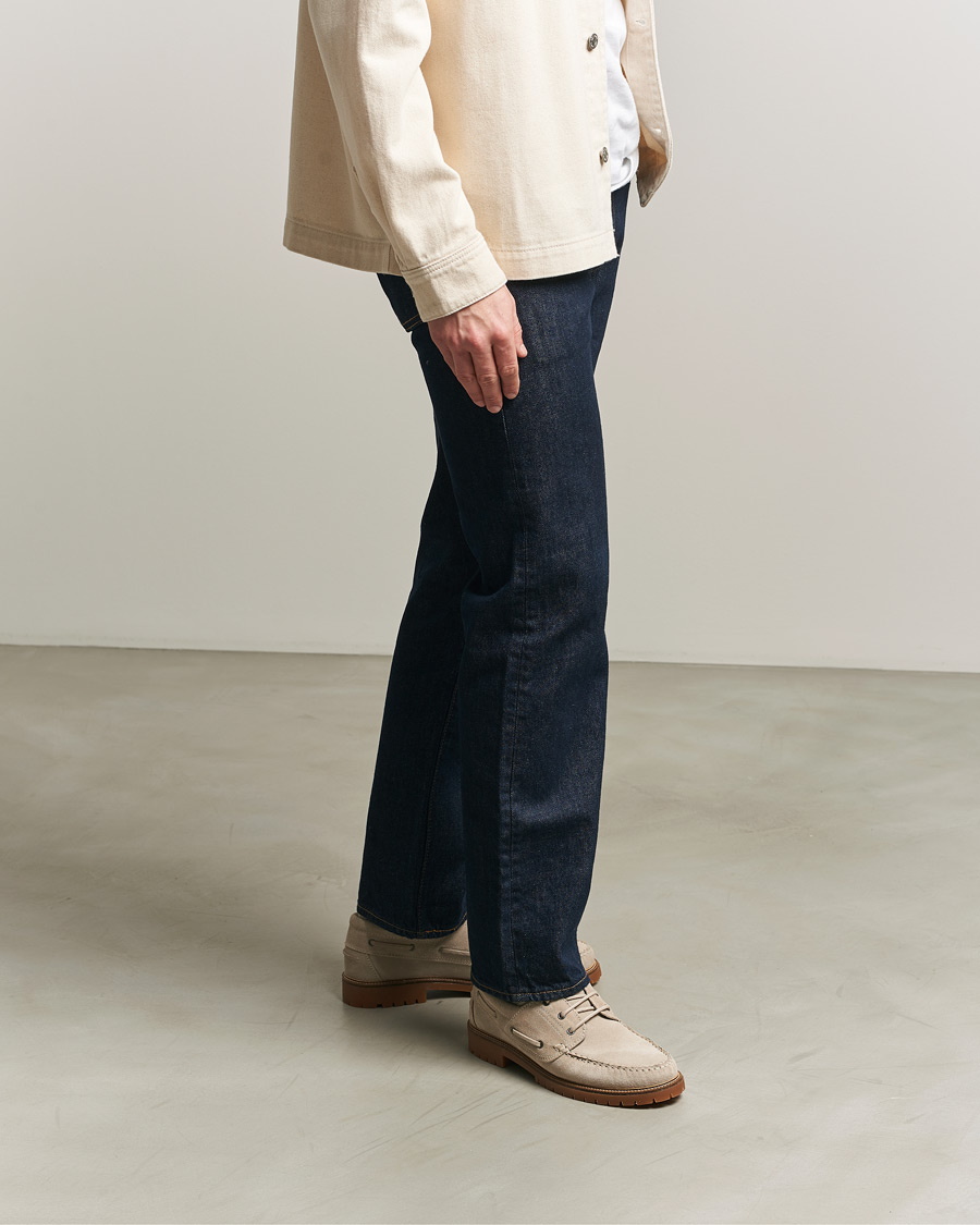 Heren | Sneakers | LES DEUX | Taylor Suede Boat Shoe Light Sand