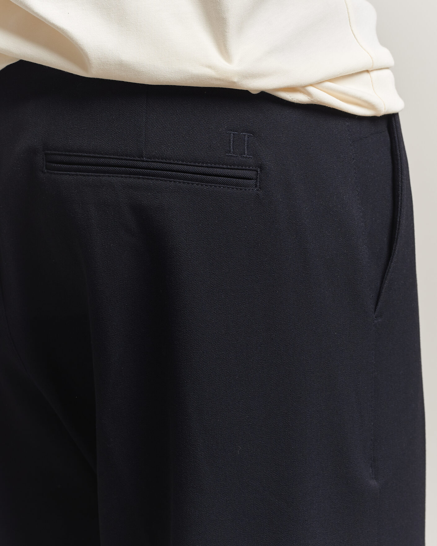 Heren | Broeken | LES DEUX | Como Solid Slack Pants Dark Navy