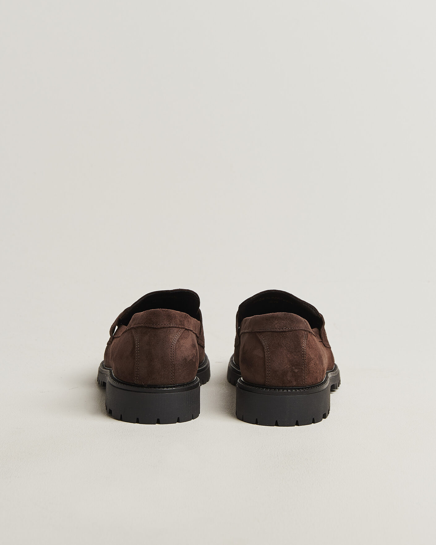 Heren | Instappers | LES DEUX | Taylor Oil Suede Loafers Turkish Coffee