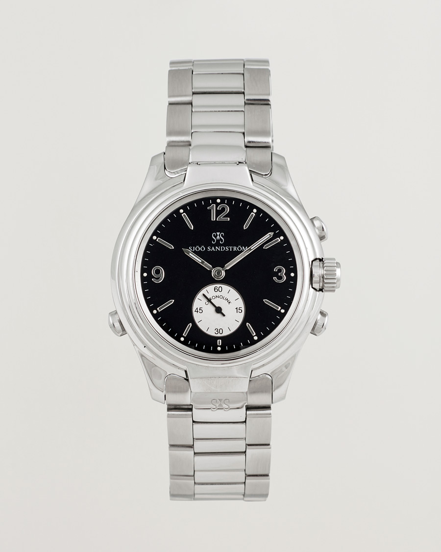 Heren | Sjöö Sandström Pre-Owned Chronolink worldtimer | Sjöö Sandström Pre-Owned | Chronolink worldtimer
