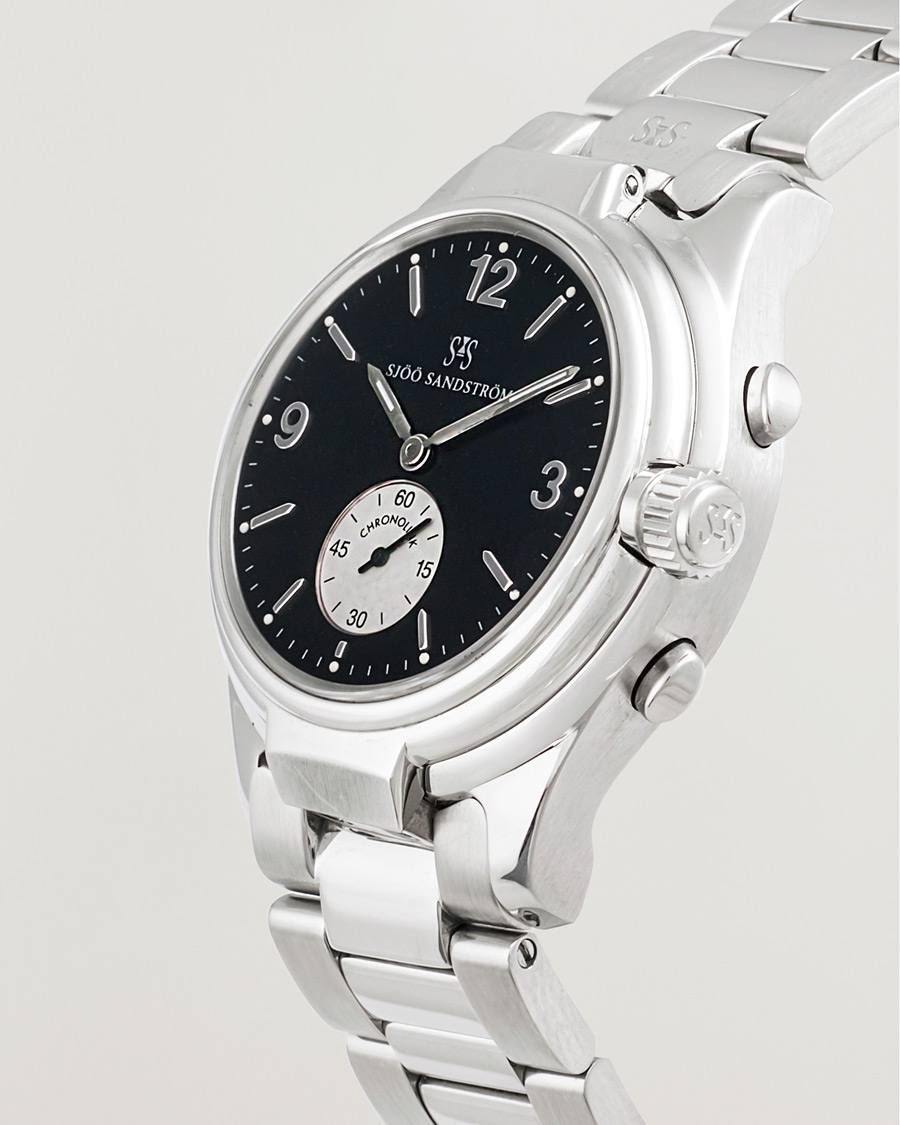 Heren | Sjöö Sandström Pre-Owned Chronolink worldtimer | Sjöö Sandström Pre-Owned | Chronolink worldtimer