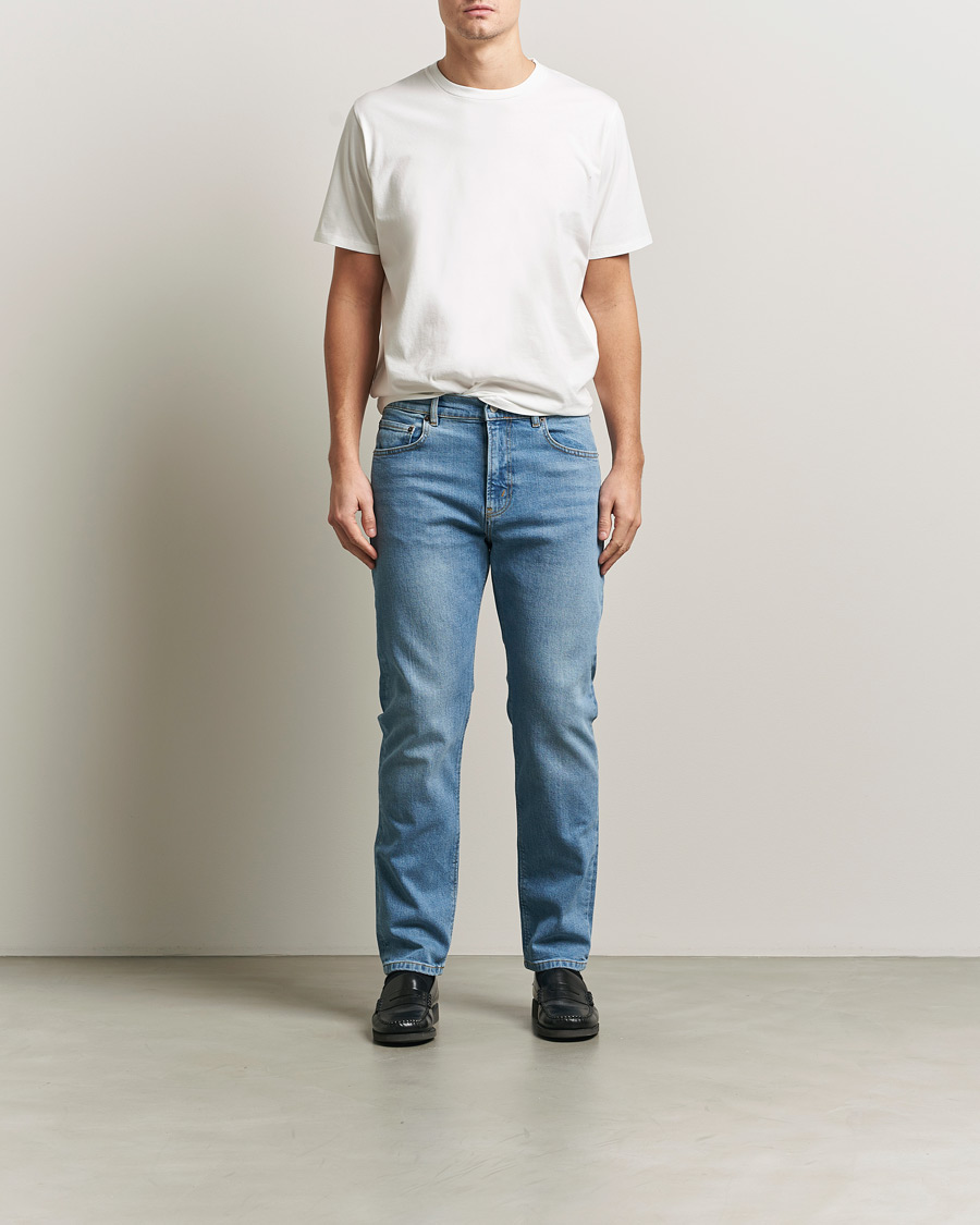 Heren | Broeken | Jeanerica | TM005 Tapered Jeans Light Vintage 62