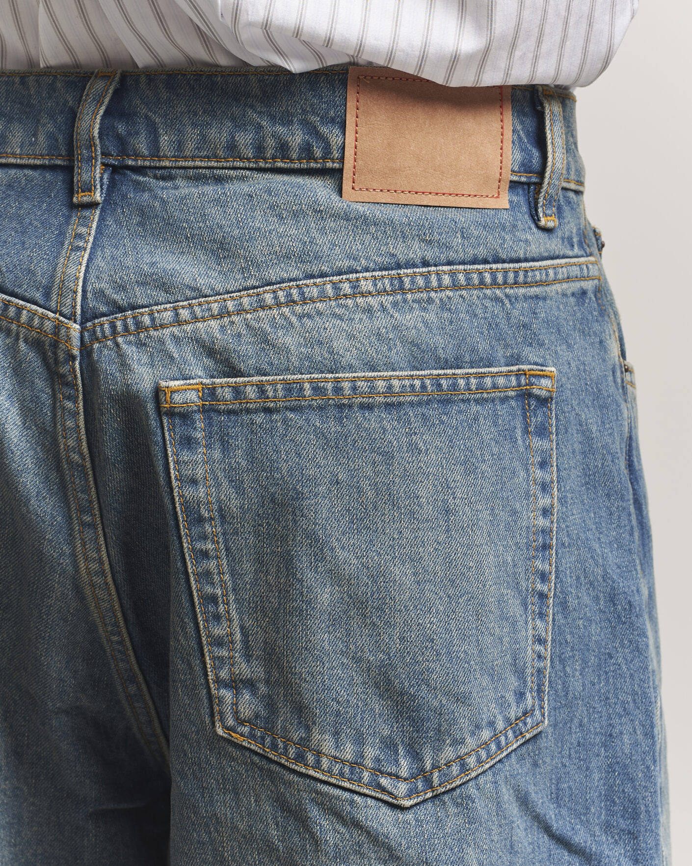 Heren | Jeans | Jeanerica | Brera Straight Jeans 1990 Light Vintage