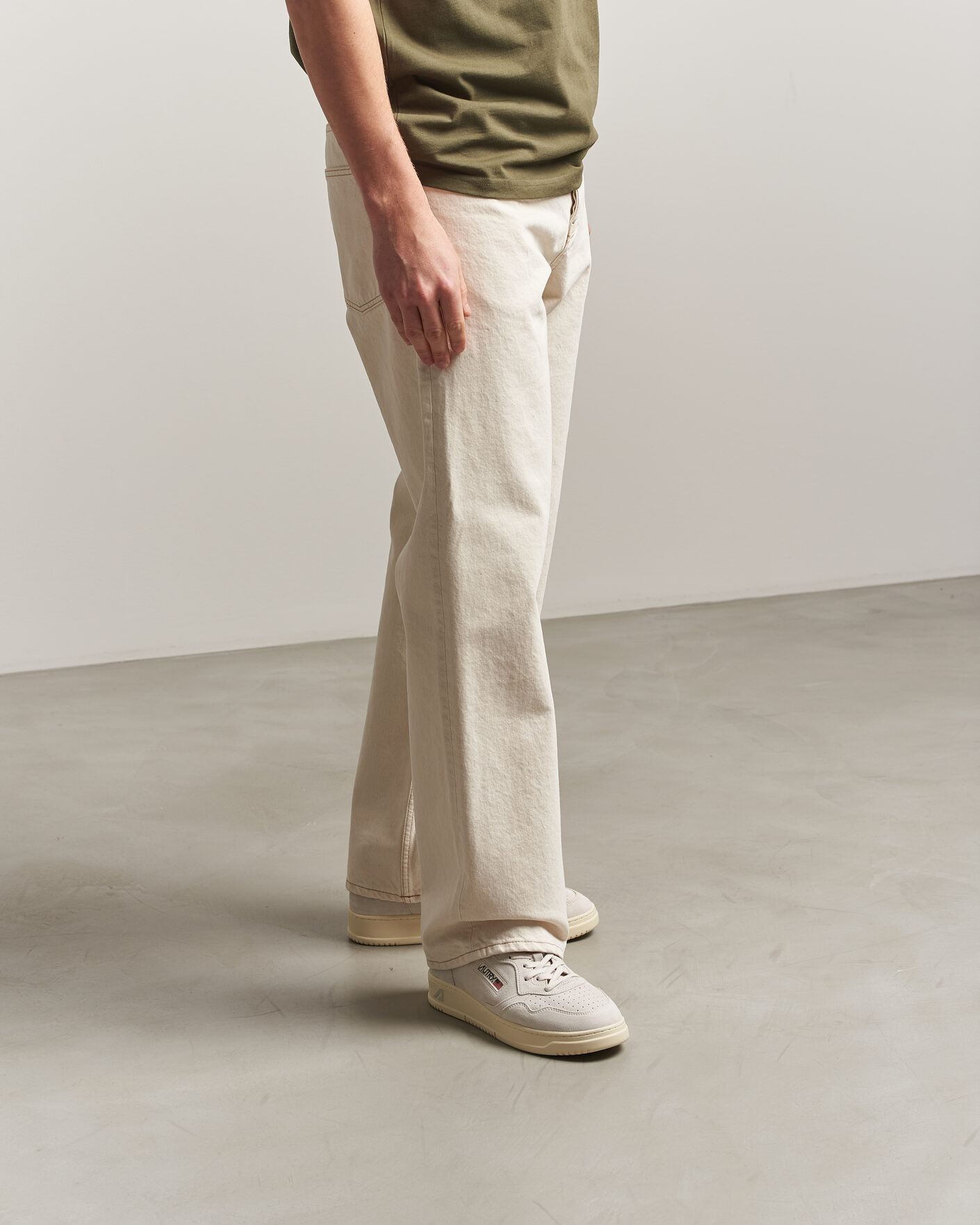 Heren | Sneakers | Autry | Medalist Low Sneaker Marble/White