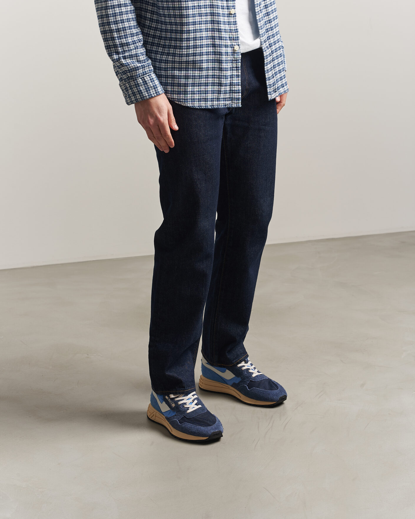 Heren | Sneakers | Autry | Reelwind Running Sneaker Bluette/Digital Blue