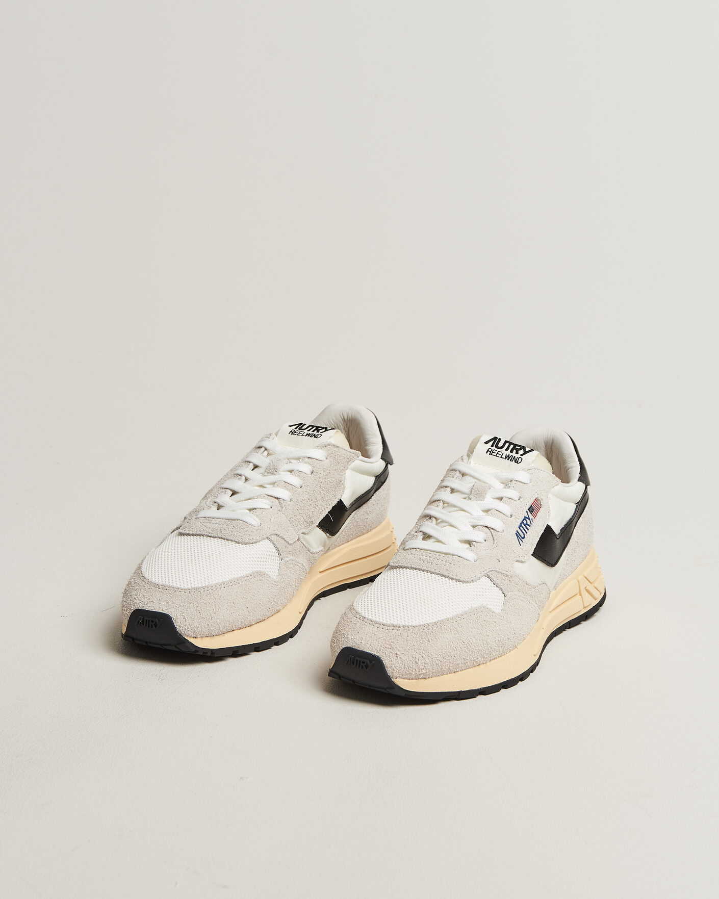 Heren | Sneakers | Autry | Reelwind Running Sneaker White/Black