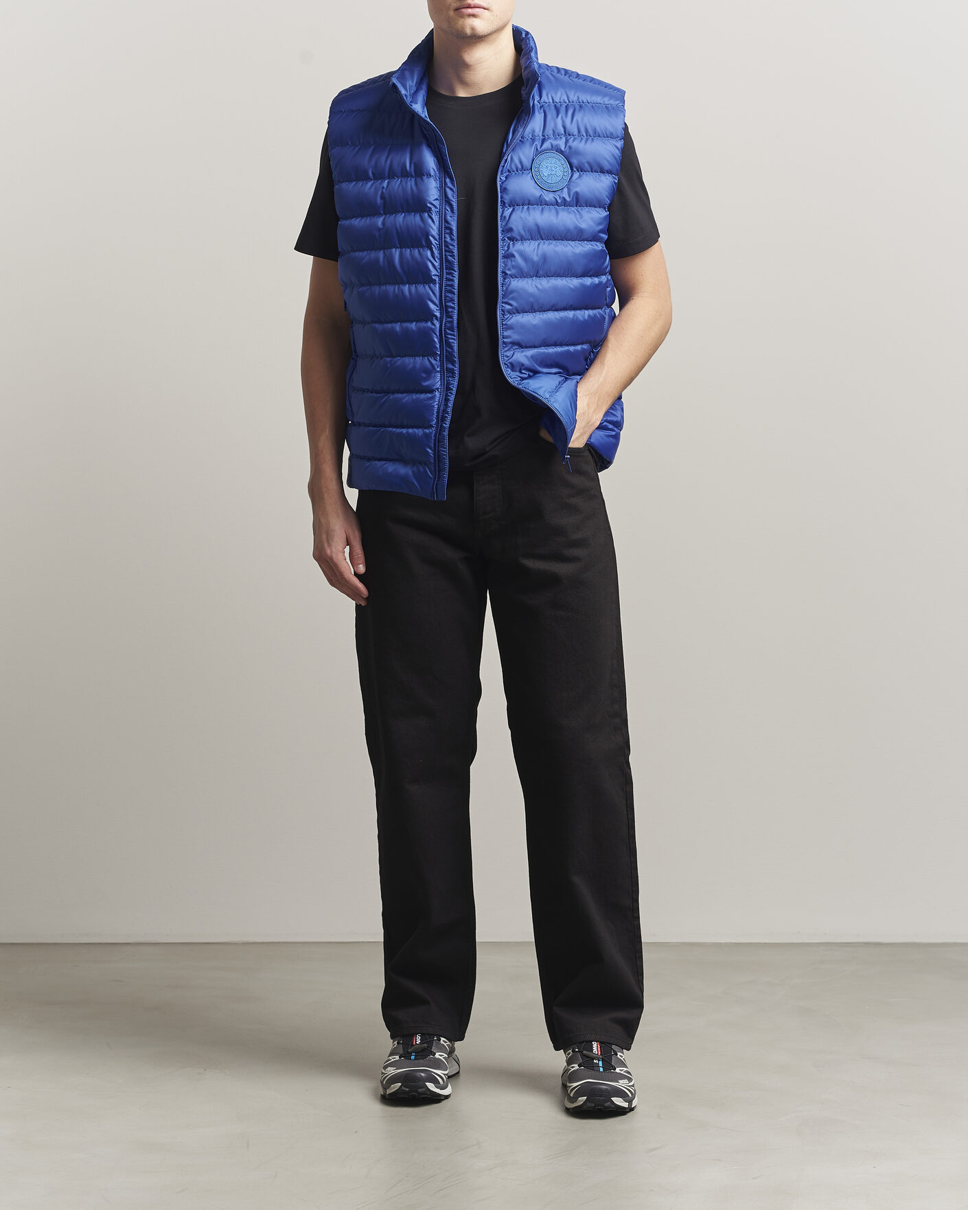 Heren | Gilets | Canada Goose | Stratus Down Vest Azurite Blue