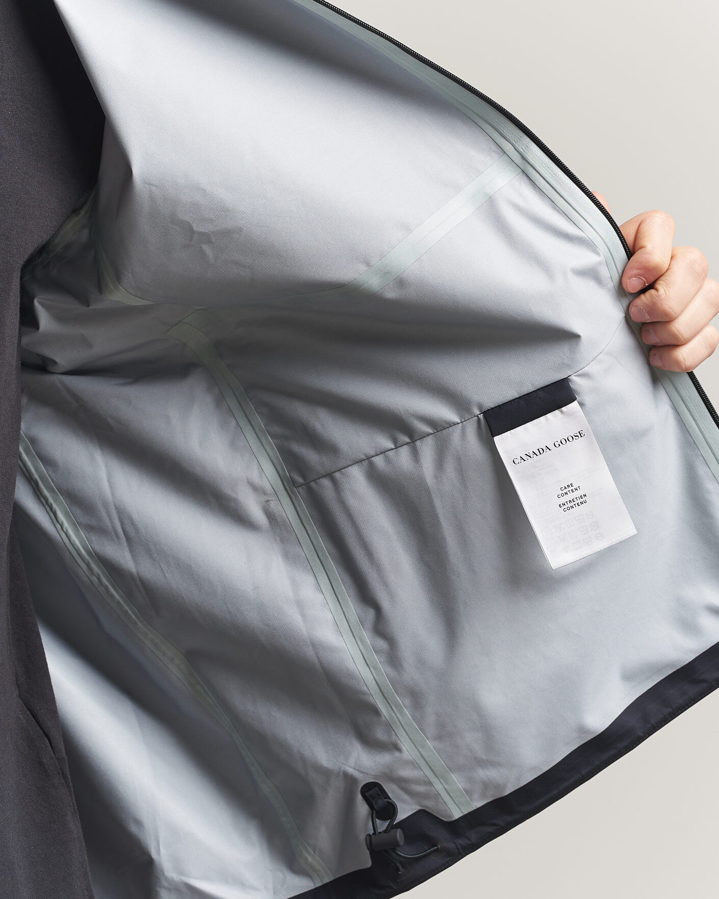 Heren | Jassen | Canada Goose | Horizon Rain Jacket Black