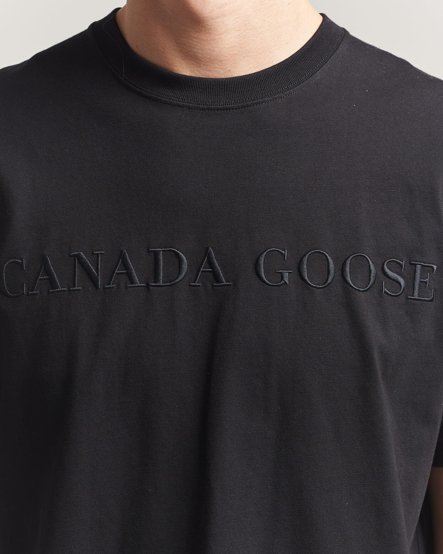Heren | T-shirts | Canada Goose | Vantage Wordmark T-Shirt Black