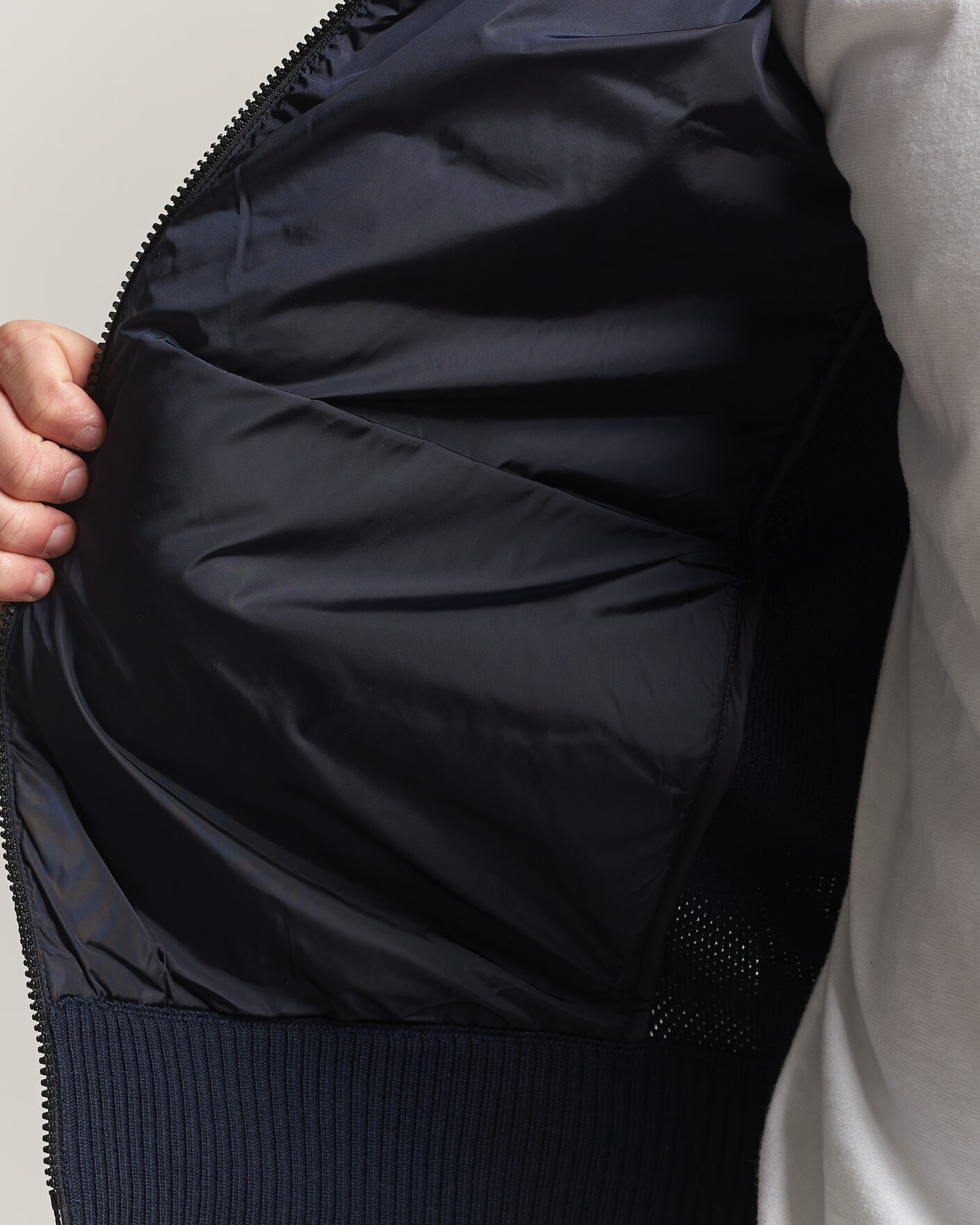 Heren | Jassen | Canada Goose | Hybridge Knit Jacket Nocturne