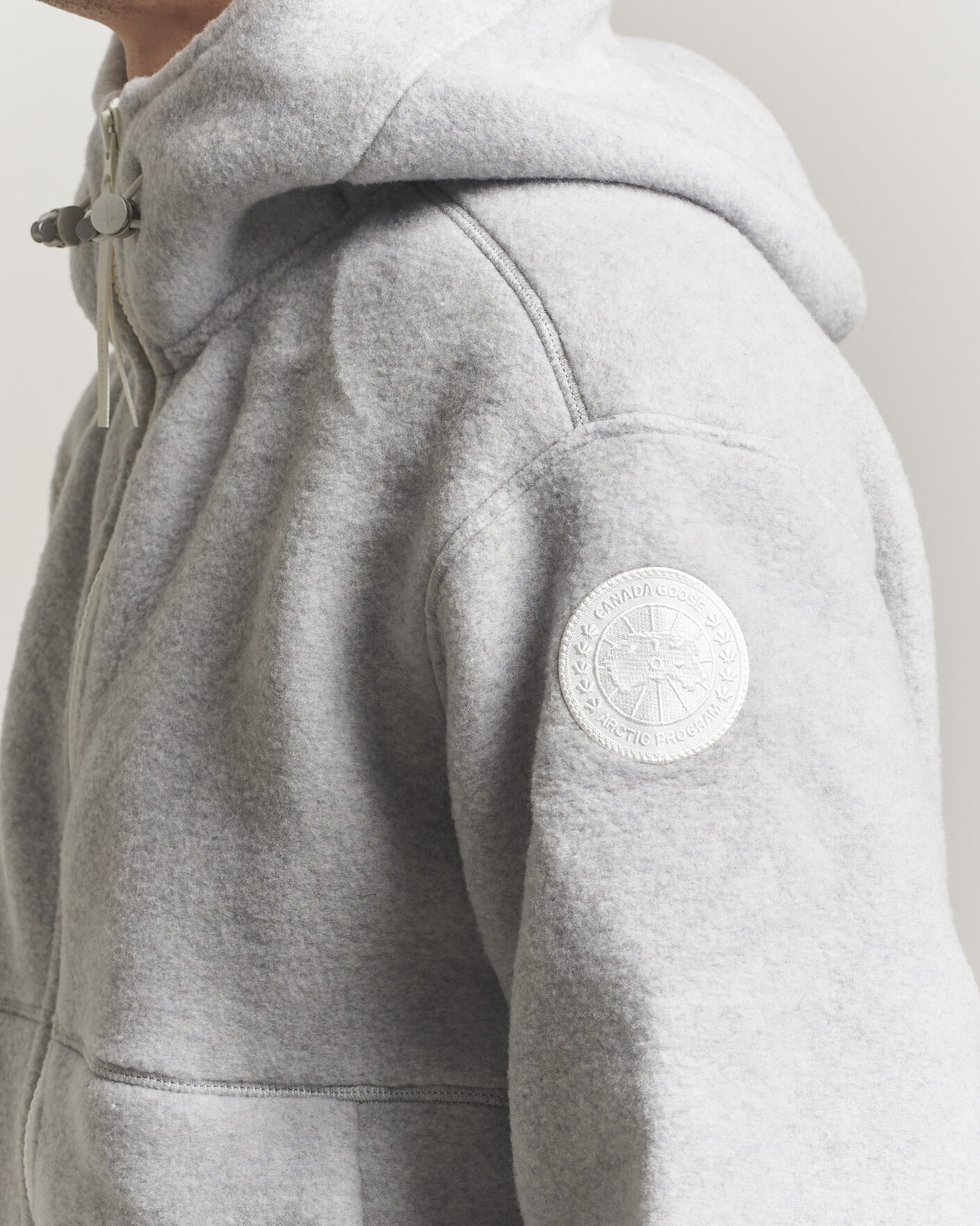 Heren | Jassen | Canada Goose | Chillwack Fleece Bomber Silverbirch Heather