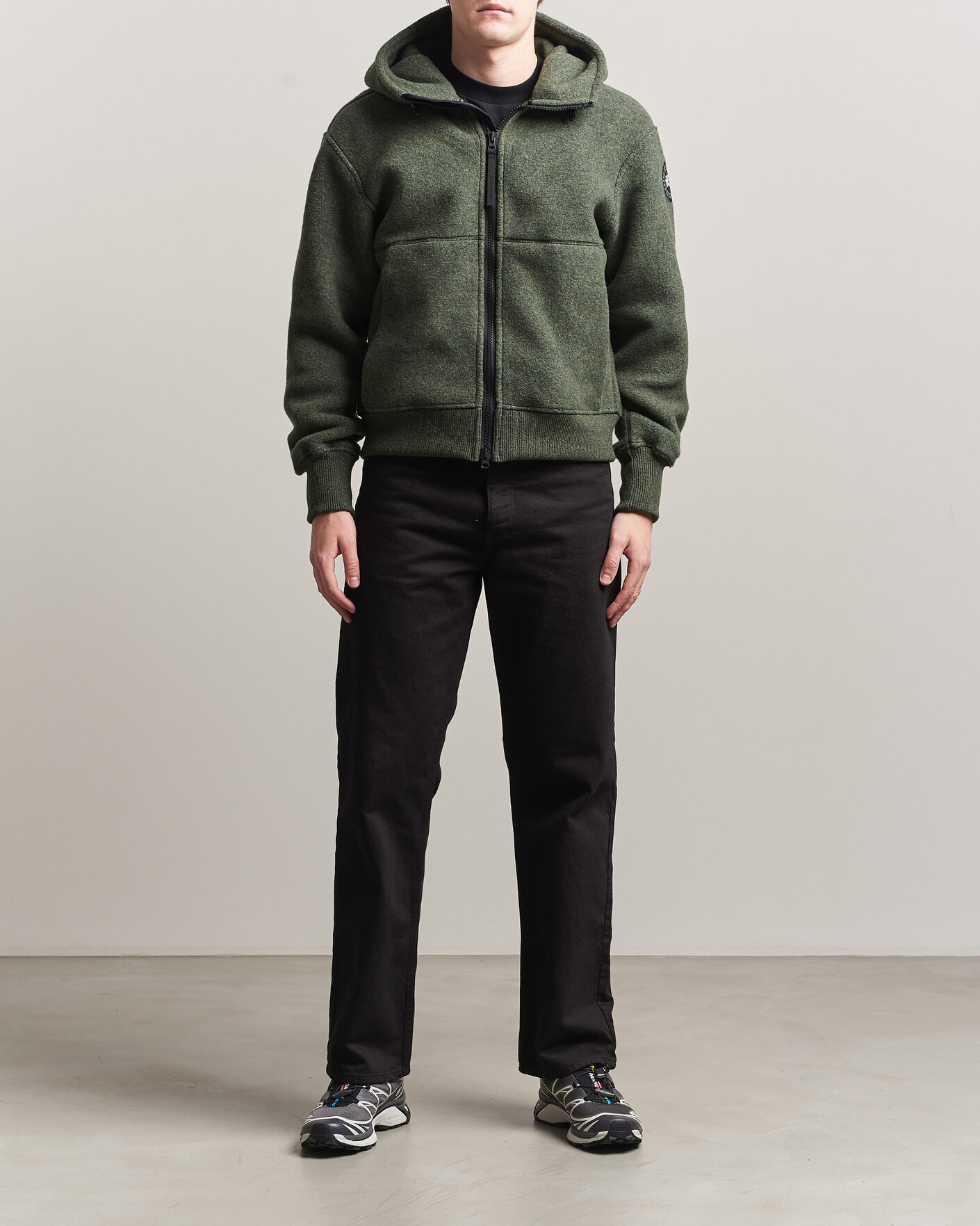 Heren | Jassen | Canada Goose | BD Chillwack Fleece Bomber Moss Khaki