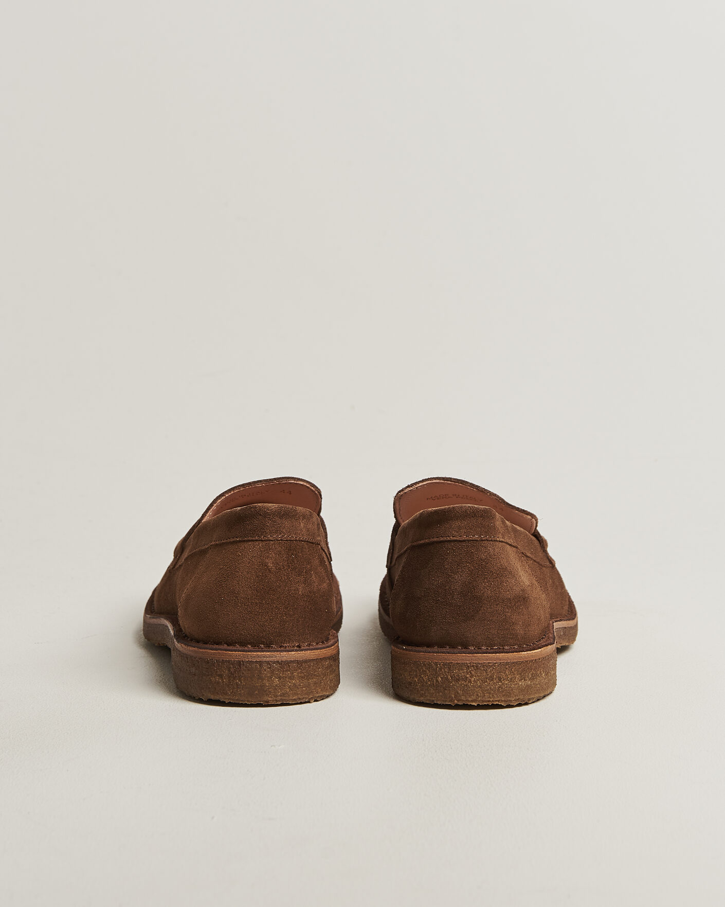 Heren | Instappers | Astorflex | Mokaflex Loafers Dark Khaki Suede