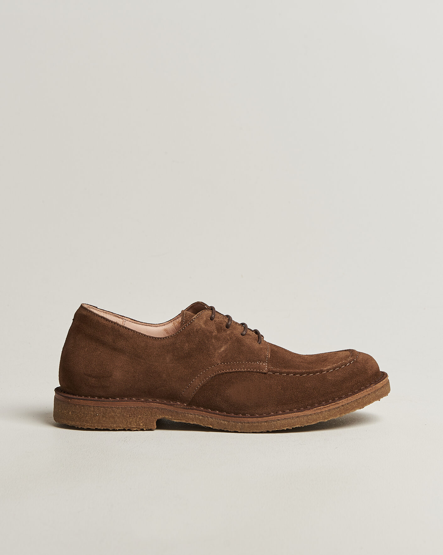 Heren | Derby schoenen | Astorflex | Carlflex Derby Dark Khaki Suede