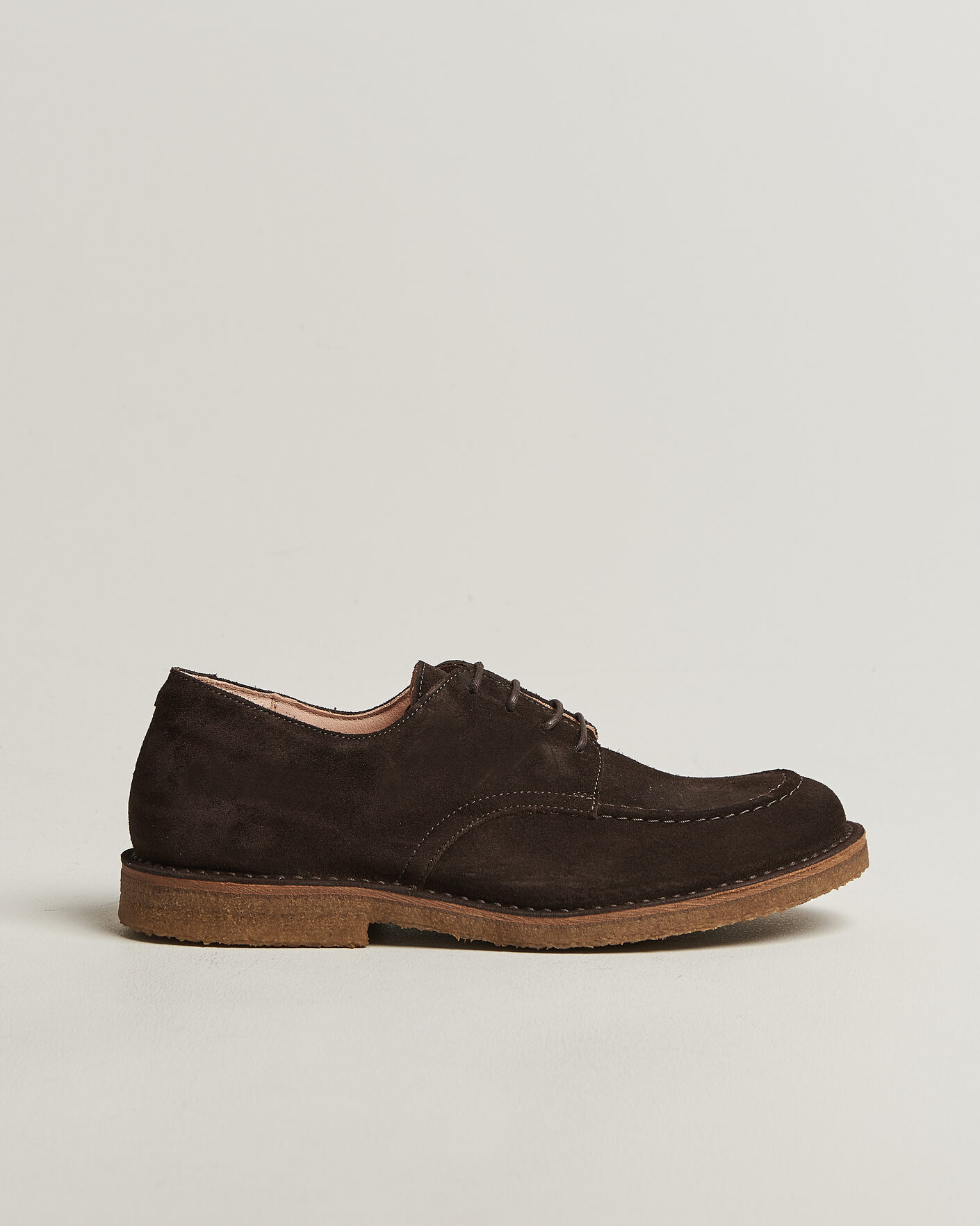 Heren | Derby schoenen | Astorflex | Carlflex Derby Dark Brown Suede