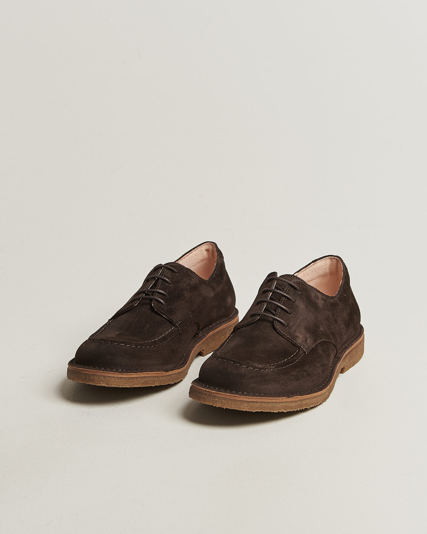 Heren | Derby schoenen | Astorflex | Carlflex Derby Dark Brown Suede