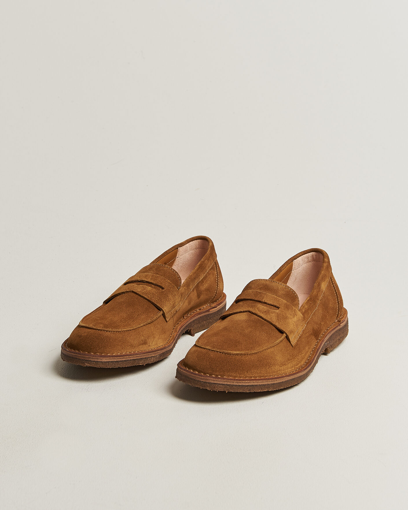 Heren | Instappers | Astorflex | Sadelflex Loafers Whiskey Suede