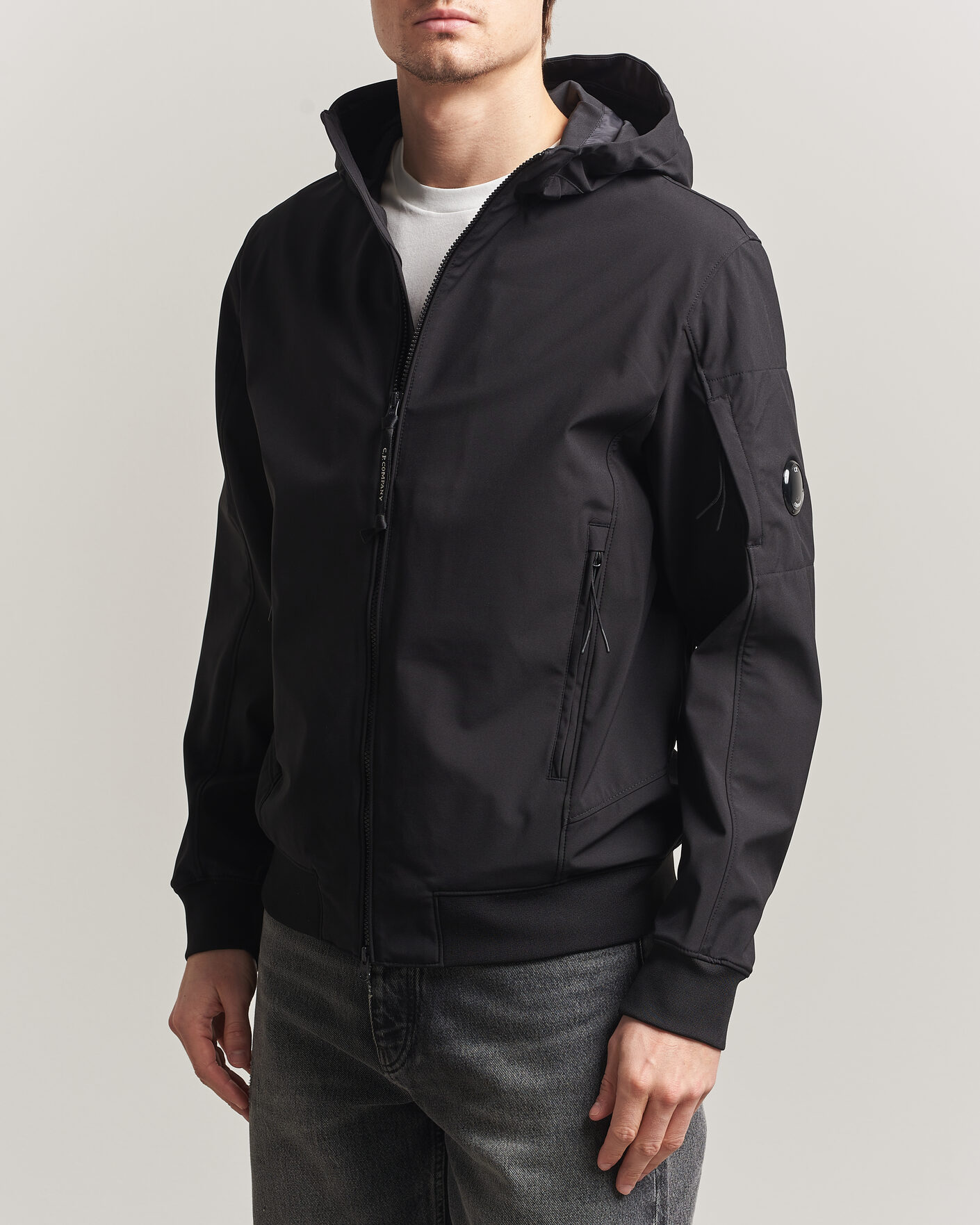 Heren | Jassen | C.P. Company | Shell R Hooded Jacket Black