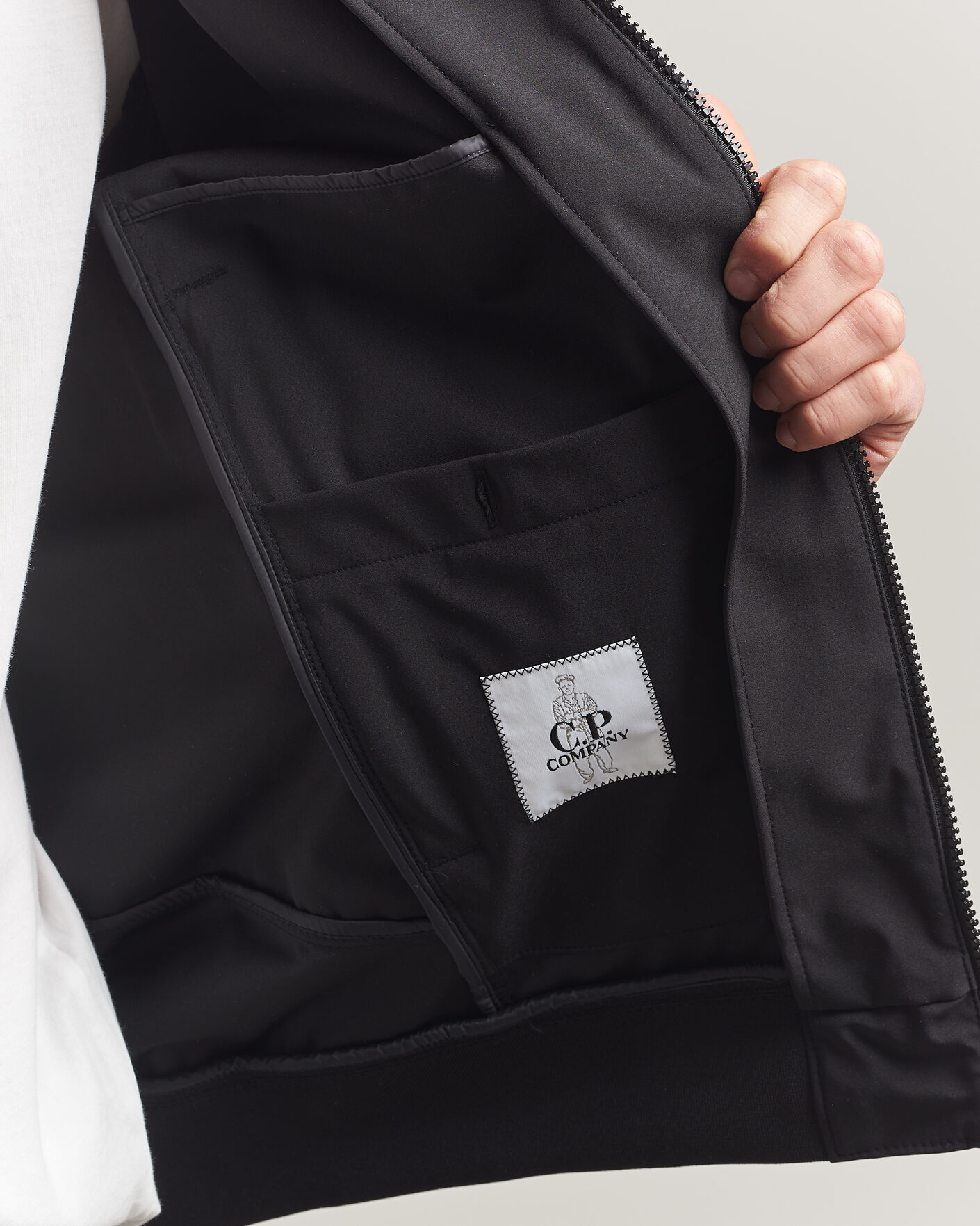 Heren | Jassen | C.P. Company | Shell R Hooded Jacket Black