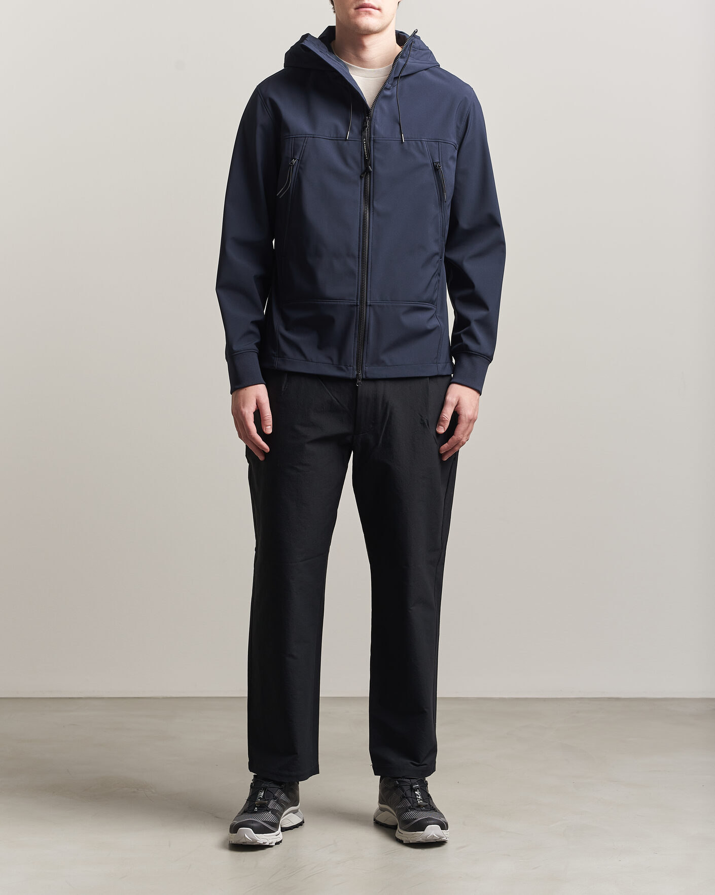 Heren | Jassen | C.P. Company | Shell-R Goggle Hood Jacket Navy
