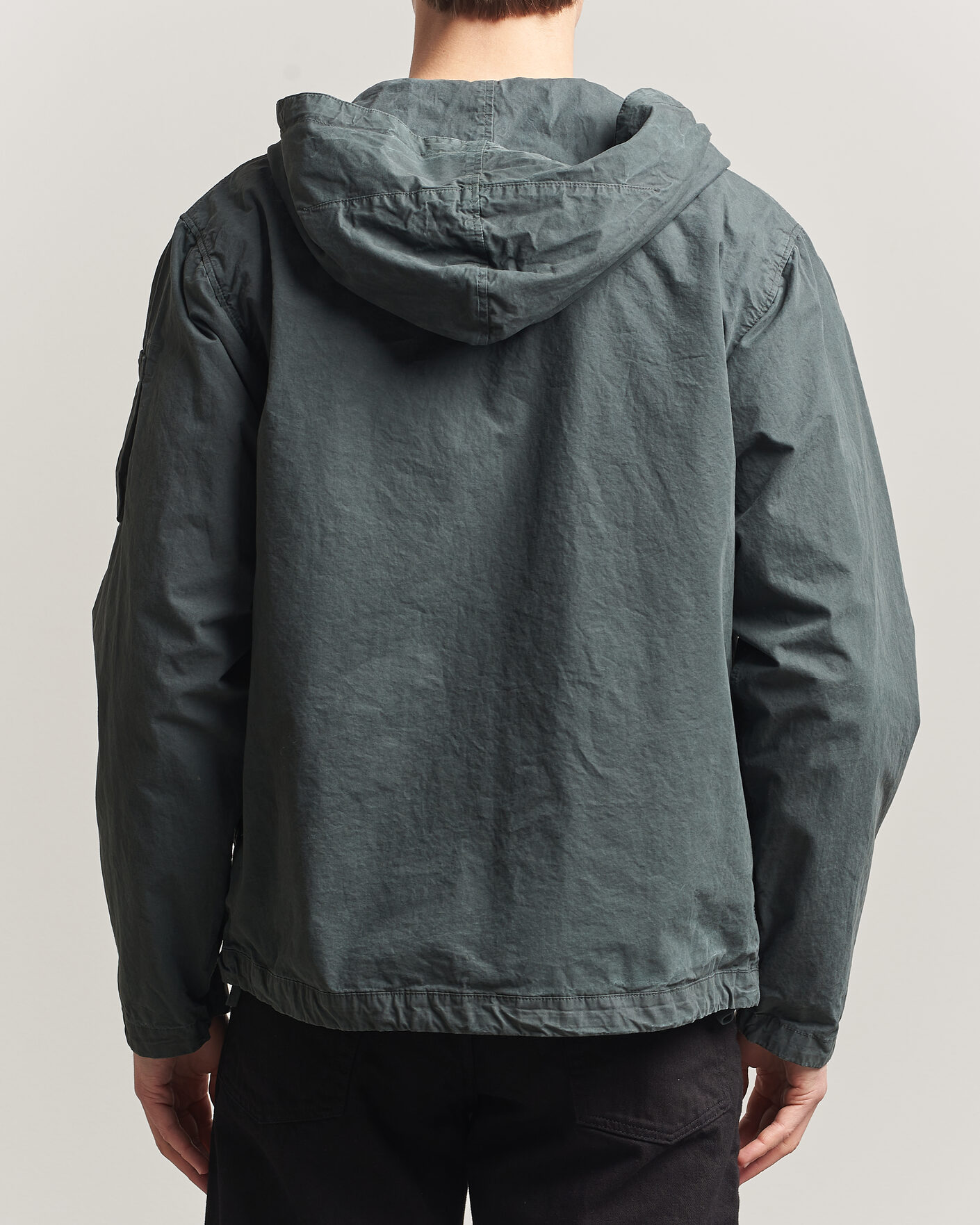 Heren | Jassen | C.P. Company | Micro Reps Hooded Jacket Dark Grey