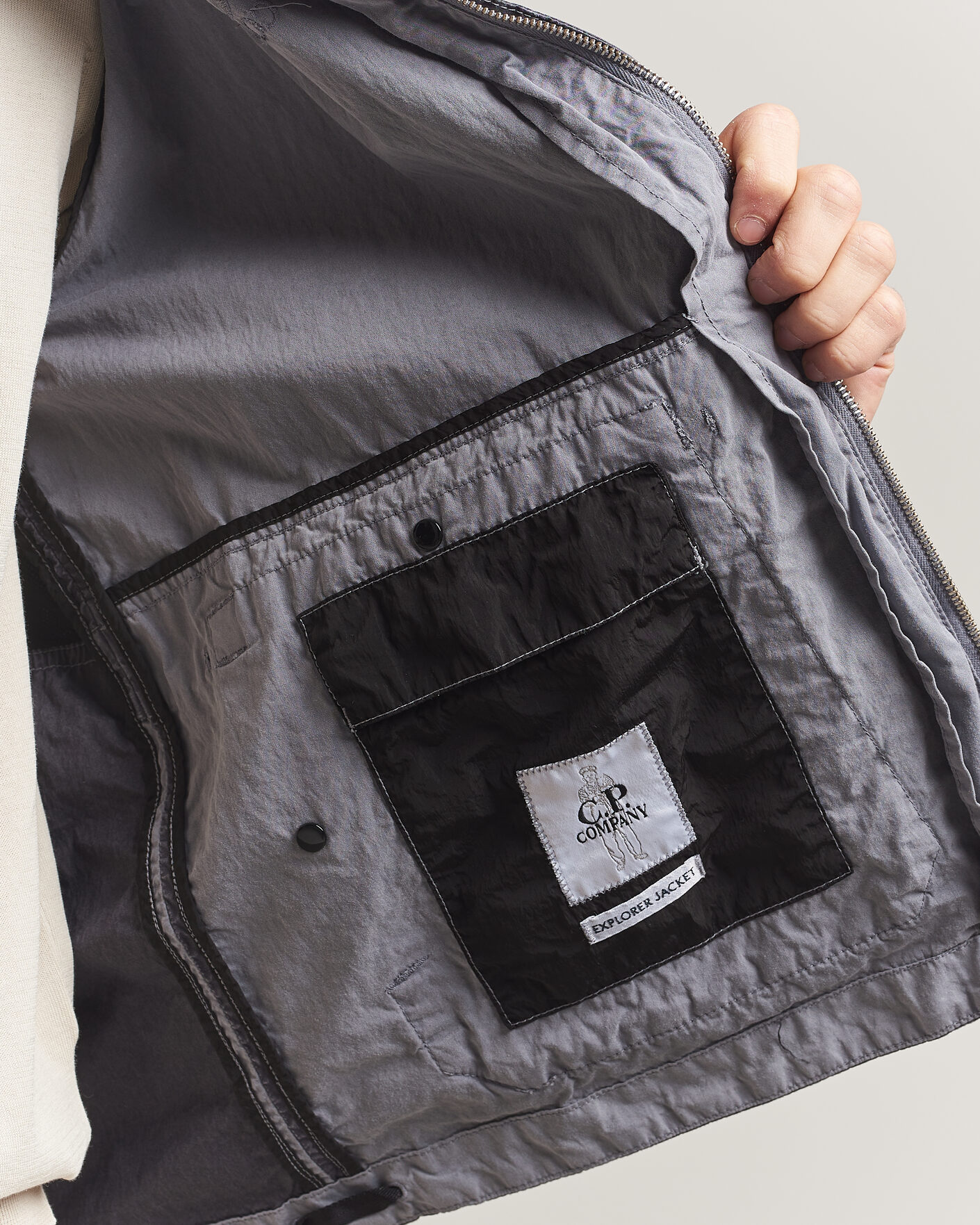 Heren | Jassen | C.P. Company | 50 Fili Wax Hood Jacket Black