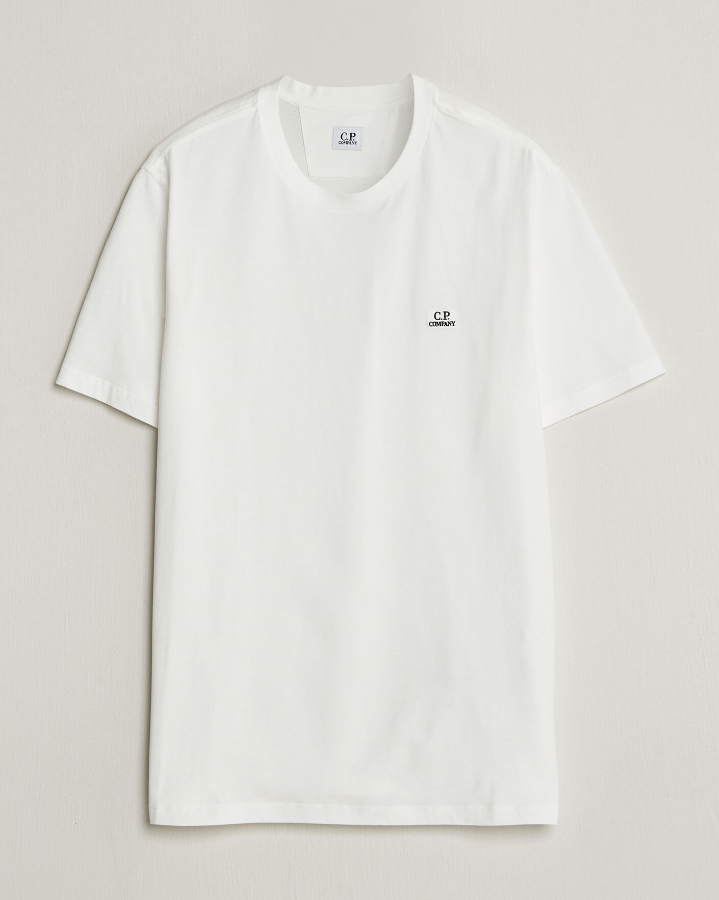 Heren | T-shirts | C.P. Company | Short Sleeve Small Logo T-Shirt White