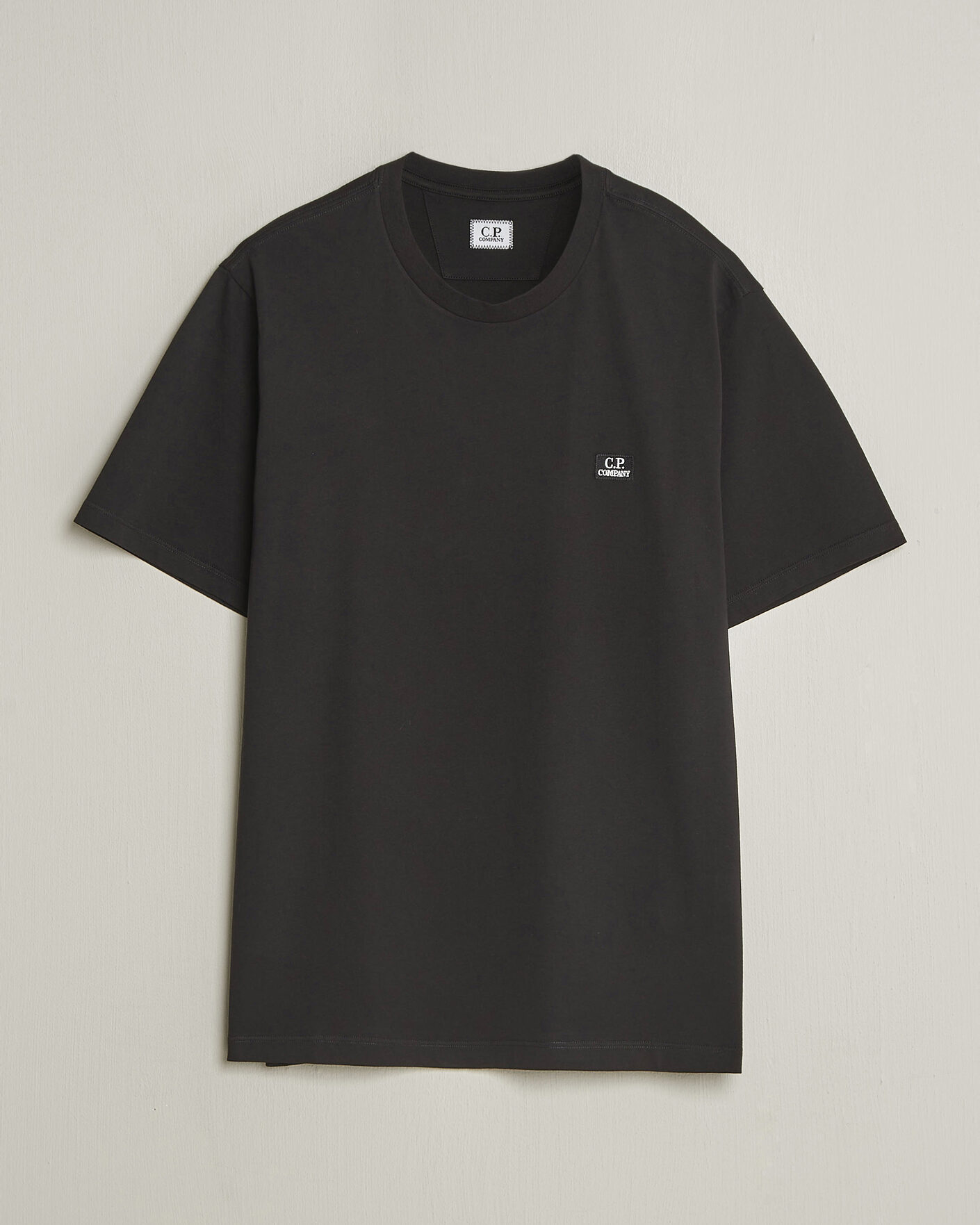 Heren | T-shirts | C.P. Company | Short Sleeve Small Logo T-Shirt Black